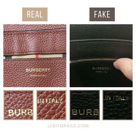 authentic burberry bag vs fake